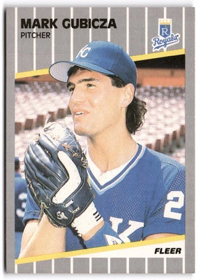 1989 Fleer #283 Mark Gubicza - Image 1 of 2