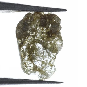 Slice   9.06X6.07X1.53MM Translucent Natural Rough Loose Diamond Lot 0.66 Ct - Picture 1 of 2