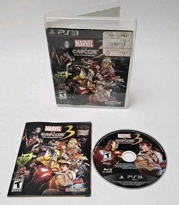 Marvel vs Capcom 3 Fate of Two Worlds PS3 PlayStation 3 Complete CIB with Manual - Picture 1 of 5