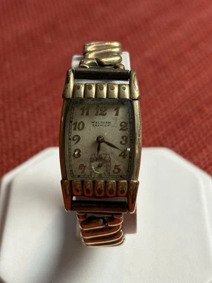 Vintage Gold Field Waltham Premier Wristwatch Watch For Parts Repair - Image 1 of 4