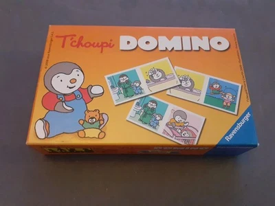 🎲 T'choupi Domino Game By Ravensburger 3+ 28 Pieces Complete - Image 1 of 4