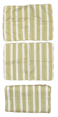 Juego de 3 fundas nórdicas (rey) y fundas (2 estándar) de algodón a rayas Pine Cone Hill Foto 1 de 4