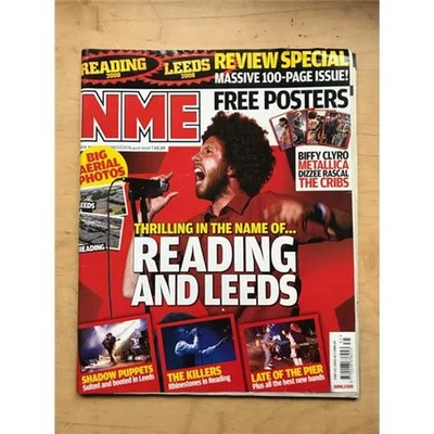 RAGE AGAINST THE MACHINE NME MAGAZINE AUG 30 2008 - RAGE AGAINST THE MACHINE COV - Image 1 of 2