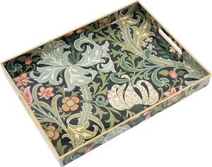 Bandejas Mesa Café Servir con Asas Grande Otomana de Sala Estar Moderno Casa - Imagen 1 de 12