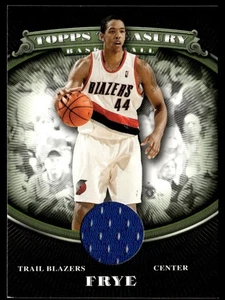 2009-10 Topps Treasury Relics Channing Frye Portland Trail Blazers #TTR-CF - Picture 1 of 2