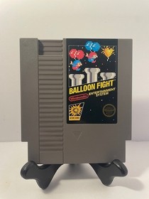 Balloon Fight (Nintendo NES) 5 Screw Cleaned Tested Working