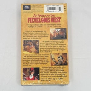 An American Tail Fievel Goes West VHS 1991 Spielberg Movie - Picture 1 of 7