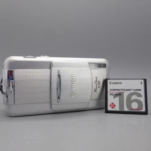 Canon Digital Camera PowerShot S50 5.0MP Silver Tested - Picture 1 of 8