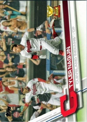 2017 Topps #203 Tyler Naquin Cleveland Indians - Image 1 of 2