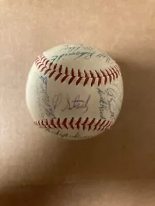 1953 St Louis Cardinals Team Signed Baseball (30autos) Stan Musial, Slaughter et - Picture 1 of 6