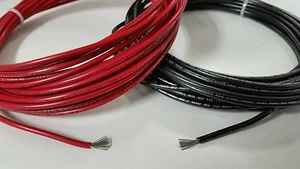 CABLE DE ALIMENTACIÓN CALIBRE 16 ROJO Y NEGRO 25 FT CADA AWG PRIMARIO GRADO MARINO VARADO - Imagen 1 de 1