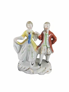 Coppia danzante antica vintage occupato Giappone metà secolo, ceramica/porcellana - Foto 1 di 6