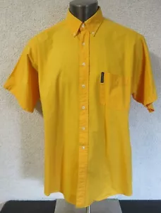 Vintage Abercrombie & Fitch The Big Shirt Mens Size XL Yellow USA Made New - Picture 1 of 6