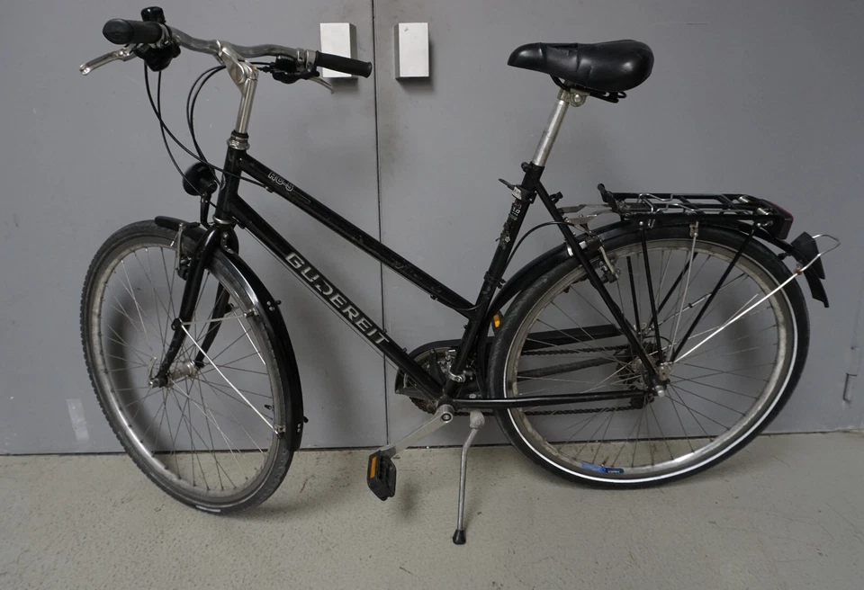 A022-483: Gudereit RC-5 Trekking Fahrrad Rad schwarz Unisex 28 Zoll - Bild 1 von 4