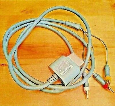 XBox 360 Genuine OEM Microsoft Composite Video AV TV RCA Cable Cord X810973-001 - Image 1 of 4