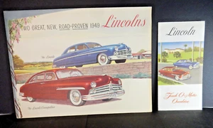 DUE 1949 Lincoln Cosmopolitan Dealer Brochure di Vendita, Touch-O-Matic Overdrive - Foto 1 di 11