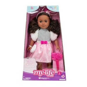 My Life As Hello Kitty 50th Anniversary 18" Puppe brünett lockiges Haar 2024 NEU - Bild 1 von 14