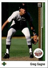 1989 Upper Deck Greg Gagne .. Minnesota Twins #166