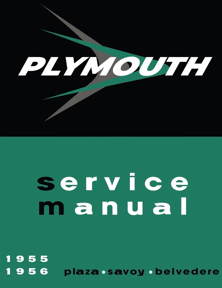Manual de servicio Plymouth 1955 - 1956 - Plaza, Savoy, Belvedere Foto 1 de 2