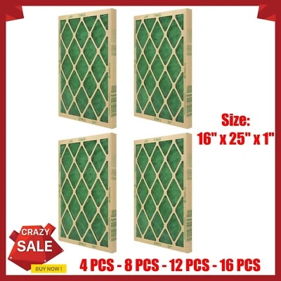 Flanders Air Filters , 16" x 25" x 1" Precisionaire Nested Glass - ( 16 Pack ) - Image 1 of 4