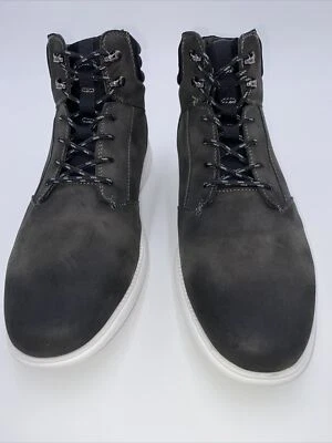NEW Unlisted Kenneth Cole Men's Nio Boots ANKLE LACE UP DARK GREY Size 9.5 M - Image 1 of 4