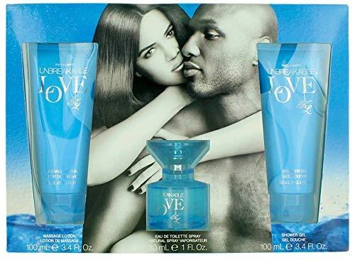 Unbreakable Love Khloe & Lamar 3 Pc Gift Set 1 oz EDT, 3.4 oz Lotion, Shower Gel - Image 1 of 1