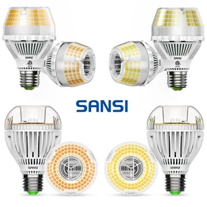 SANSI LED Light Bulbs Replacement Daylight A19 Home Replacement E26 Lamp Bulb - Picture 1 of 60