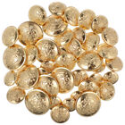 Vintage Style 40pcs Gold Metal Buttons for Sewing