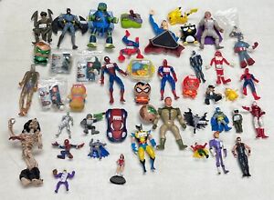 Mixed Lot of 45 Toys Flea Market Special - Marvel - DC - Lego - TMNT and More!