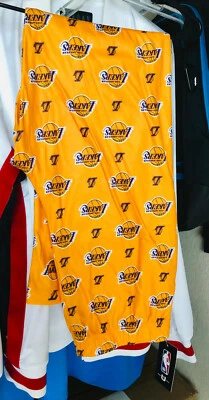 NBA UNK Men's Pajama Pants Los Angeles Lakers NBA Sleepwear Bottoms Gold Purple - Image 1 of 4