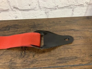 Guitar Strap Unbranded Red - Picture 1 of 5