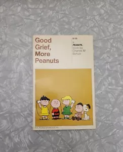 Vintage 1970 Good Grief, More Peanuts by Charles M Schulz Comic Book - Picture 1 of 6