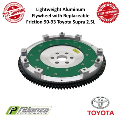 Легкий алюминиевый маховик Fidanza со сменным трением для Toyota Supra - Изображение 1 из 4