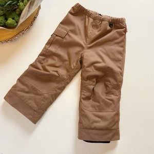 Obermeyer Kids Brown Cargo Snow Ski Snowboard Pants | Size 4 - Picture 1 of 10