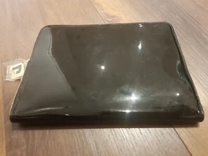 BRAND NEW Paco Rabanne Black Patent Pouch / Clutch Bag - Picture 1 of 1