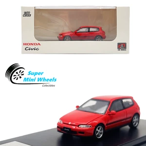 LCD Models 1:64 - Honda Civic EG6 Red - Diecast Model - Picture 1 of 7