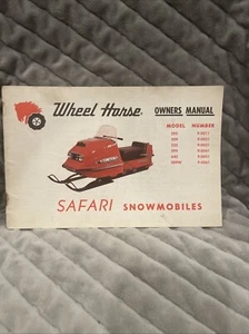 SELTEN 1970 RAD PFERD SAFARI SCHNEEMOBIL Bedienungsanleitung Vintage SCHÖN - Bild 1 von 7