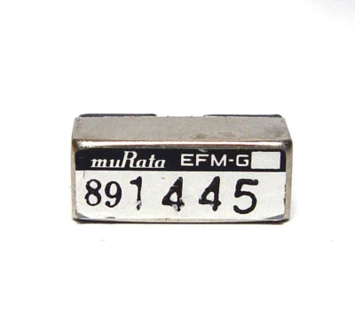Murata Quarz-Filter / Stimmgabel-Resonator, EFM-G 1445 Hz Tuning Fork, NOS - Bild 1 von 2