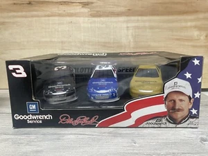Brookfield Dale Earnhardt Die Cast Monte Carlo 3 Car Set Olympic Box Damage - Picture 1 of 11