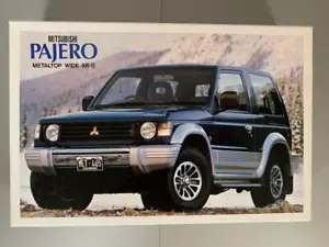 Modellino vintage Aoshima Pajero top in metallo largo XR-II scala 1/24 dal Giappone - Foto 1 di 6