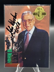 1993 Classic Games John Wooden Autographed Card JSA Authenticated With Cert - Picture 1 of 3