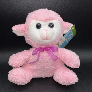 NWT! Plush Pink GREENBRIER Sitting Lamb Sheep Easter - Picture 1 of 7