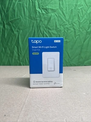 TP-Link Tapo Smart Wi-Fi Light Switch White Tapo S505 Matter Voice Control - Image 1 of 4