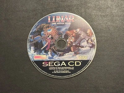 Lunar The Silver Star Sega CD Disc Only Authentic Tested & Works! - Image 1 of 4