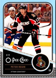 2011 O-Pee-Chee Peter Regin #416 Ottawa Senators Hockey Card - Picture 1 of 2