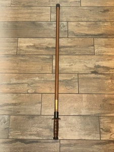 WW2 RETIRED MARINE USMC KABAR FIGHTING KNIFE WALKING CANE 42” - Picture 1 of 8