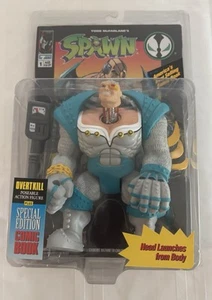 SPAWN OVERTKILL ACTION FIGURE WITH COMIC BOOK 1994 McFARLANE TOYS VINTAGE NEW! - Picture 1 of 2