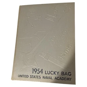 Bolso de la suerte 1954, anuario de la Academia Naval de los Estados Unidos. - Imagen 1 de 8