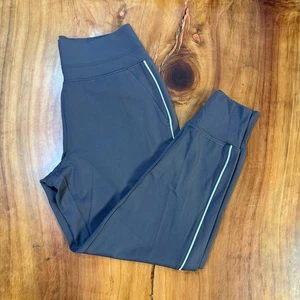 Pantalones de chándal Athleta Salutation para mujer M Venice Track a rayas 854423 RR12 - Imagen 1 de 7