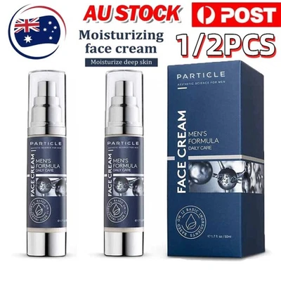 Particle Face Cream for Men 6 in 1 anti aging cream fights eye bags dark spots - image 1 of 4